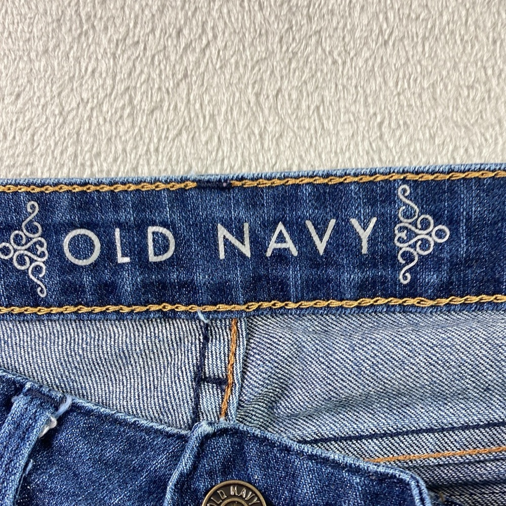 Old Navy Jeans Women Size 8R Denim Boot Cut Botton Back Pockets - Picture 9 of 10